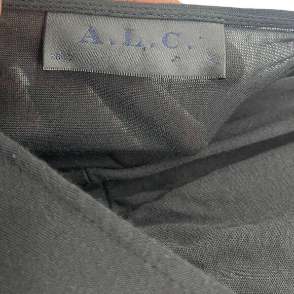 Womens A.L.C. Black Maxi Dress - Picture 10 of 12